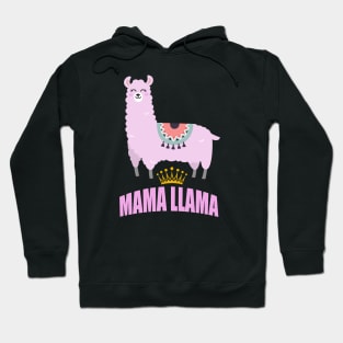 Best Mama Llama funny Mothers Gift Hoodie